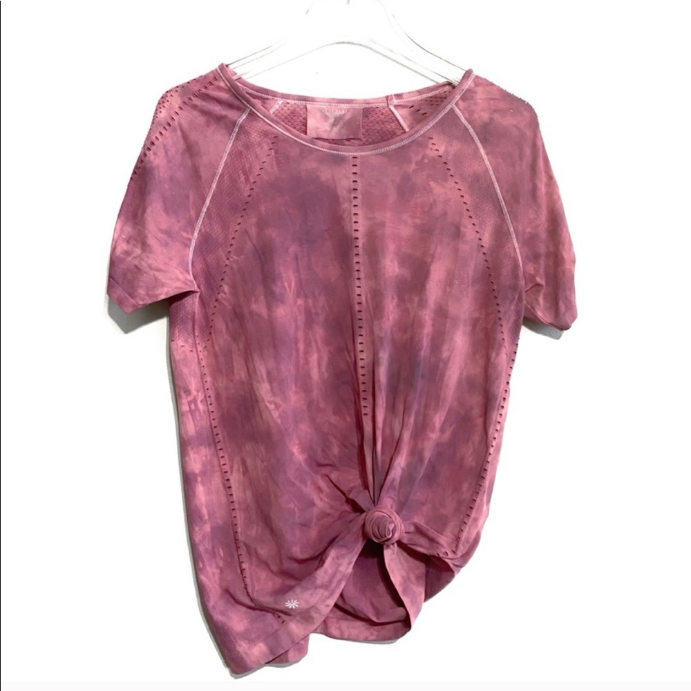 Athleta Tie Dyed Short Sleeve Foothill Tee